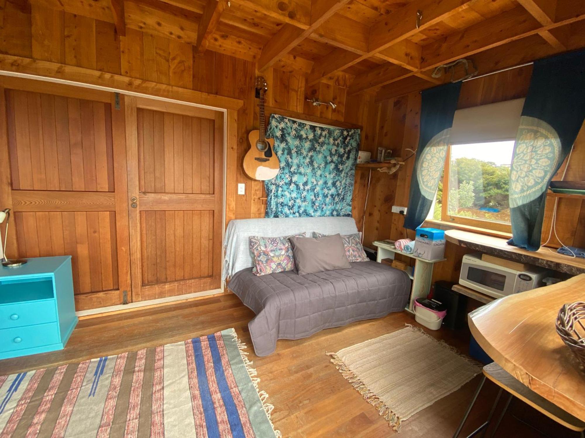 Kereru Cabin - Spectacular Seaviews, Rustic, Glamping Eco Adventure Palm Beach Exterior photo